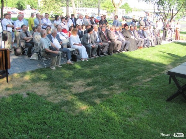 У Любліні з'явився сквер імені Тараса Шевченка. ФОТО