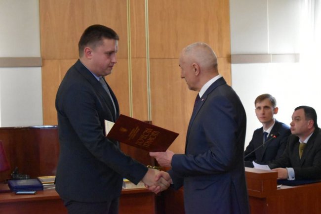 У Луцьку з професійним святом привітали сбушників. ФОТО