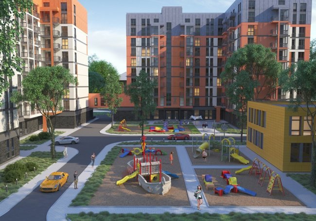 Новий квартал Луцька ЖК «Дрім Таун» чекає щасливих мешканців*