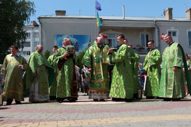 У головному соборі Луцька відправили святкову службу і освятили зілля. ФОТО