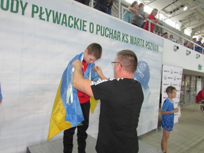 Плавець з Луцька виборов дві нагороди на змаганнях у Польщі