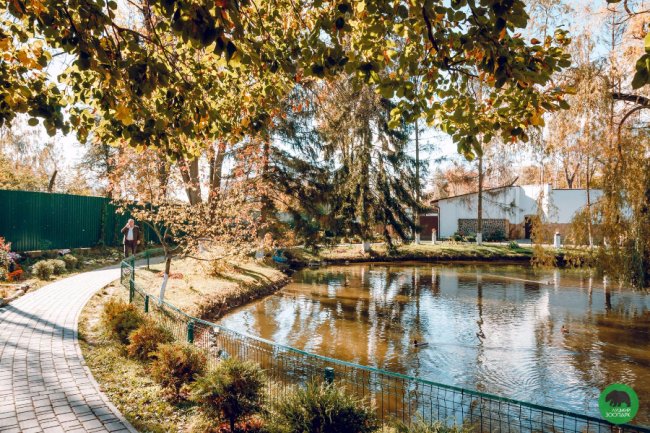 Жовтогаряча осінь у Луцькому зоопарку. ФОТО