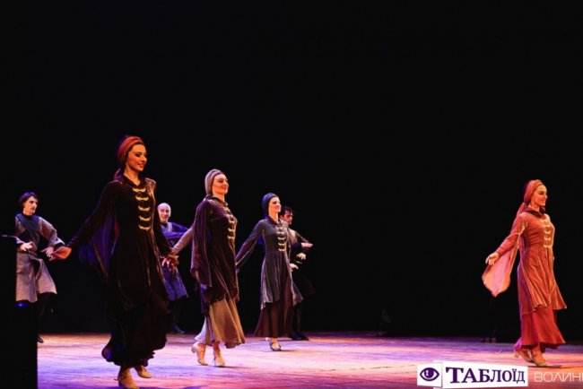 Легендарний балет «Сухішвілі» феєрично виступив у Луцьку. ФОТО