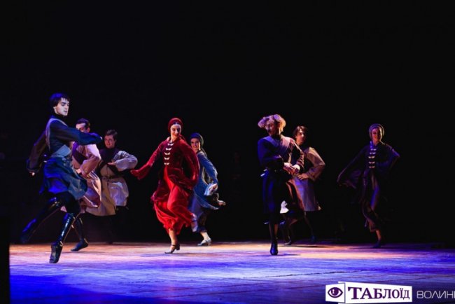 Легендарний балет «Сухішвілі» феєрично виступив у Луцьку. ФОТО