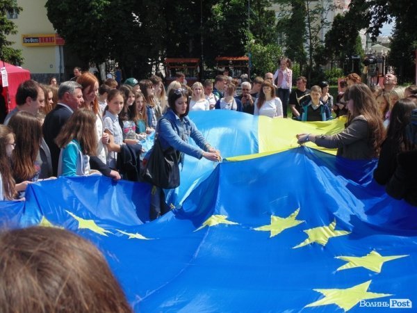 Центр Луцька розмалювали по-європейськи. ФОТО