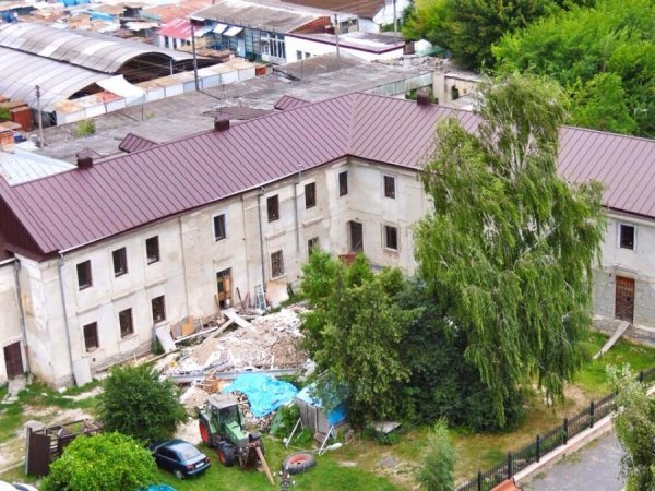 Який вигляд має Луцьк із купола костелу Петра і Павла. ФОТО