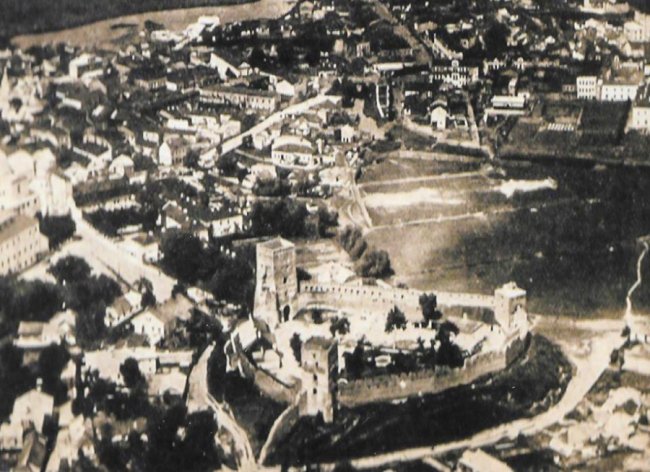 Луцьк із висоти пташиного польоту майже 100 років тому. ФОТО