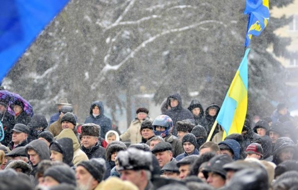 Народне віче у Луцьку. ФОТО