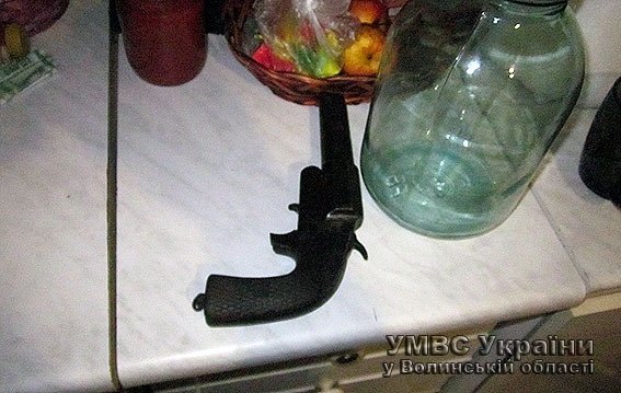 У волинянина вилучили незареєстровану зброю. ФОТО