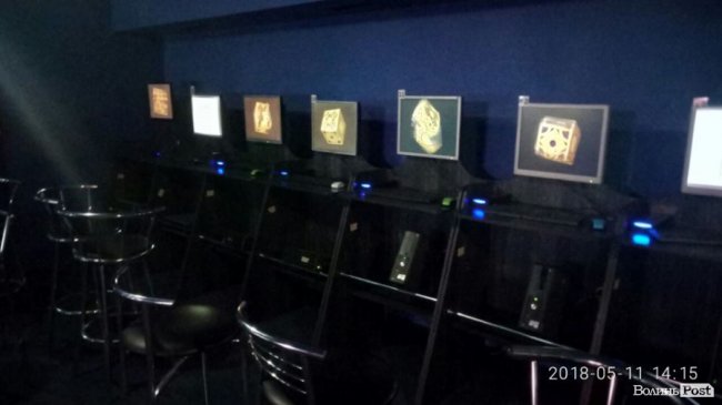 У місті на Волині «накрили» гральний заклад. ФОТО