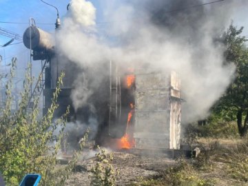 Окупанти обстріляли Слов'янську ТЕС: виникла пожежа