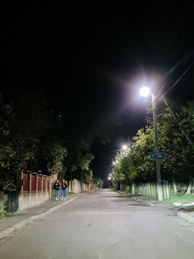 У Луцьку встановили нове освітлення на чотирьох вулицях. ФОТО