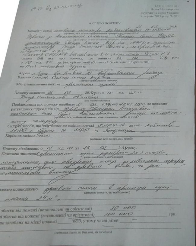 Чоловік помер, будинок згорів: просять допомогти багатодітній волинянці, яка після пожежі живе в сусідів