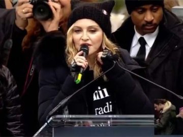 Мадонна обматюкала Трампа в прямому ефірі