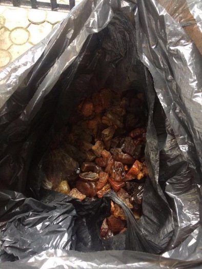 Вилучений на Волині бурштин коштує понад мільйон, - СБУ