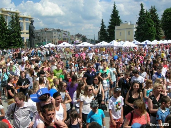 У Луцьку відзначили День Європи. ФОТО