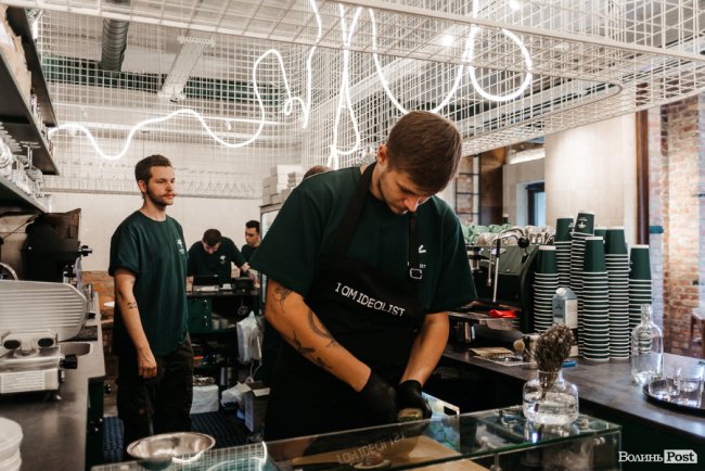 У Луцьку відкрили кав’ярню відомої мережі «IDEALIST COFFEE CO.»: чим вона особлива? ФОТО