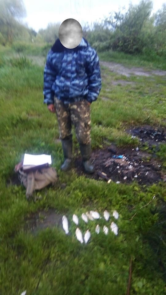 Волинський рибпатруль спіймав «на гарячому» двох браконьєрів. ФОТО