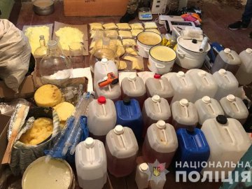 На Волині затримали злочинців, які виготовляли та збували прекурсори. ФОТО. ВІДЕО