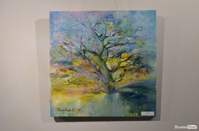 У  «Промені» – своя «Весна»: відома волинська художниця презентувала нову виставку. ФОТО