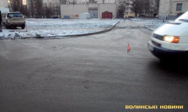 У Луцьку в аварії авто «загубило» бампер