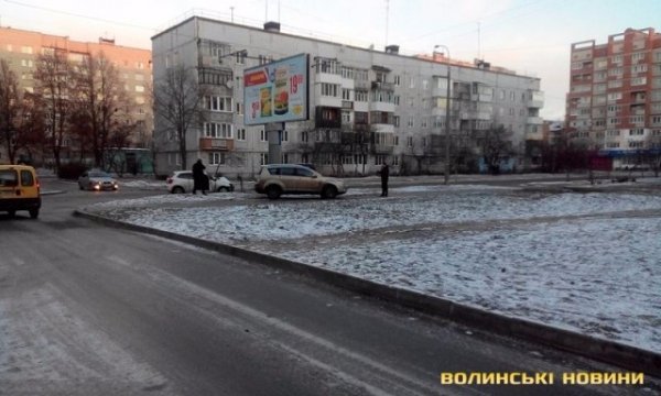 У Луцьку в аварії авто «загубило» бампер
