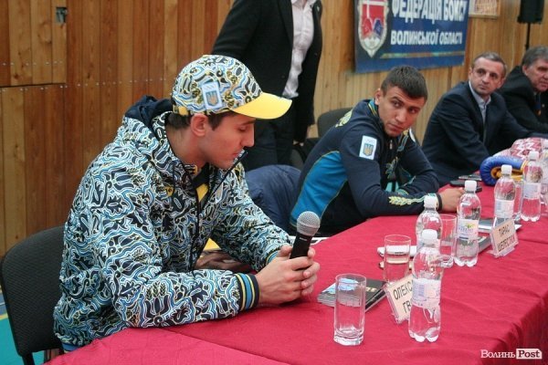 У Луцьку боксери-олімпійці давали майстер-клас. ФОТО