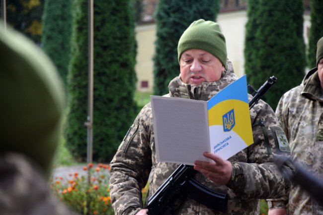 Прикордонники склали військову присягу в Луцьку