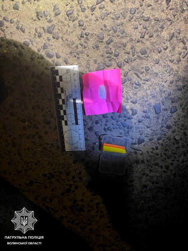 У Луцьку затримали 32-річного скутериста «під наркотиками». ФОТО