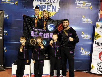Троє юних волинян привезли «золото» із чемпіонату України з джиу-джитсу. ФОТО
