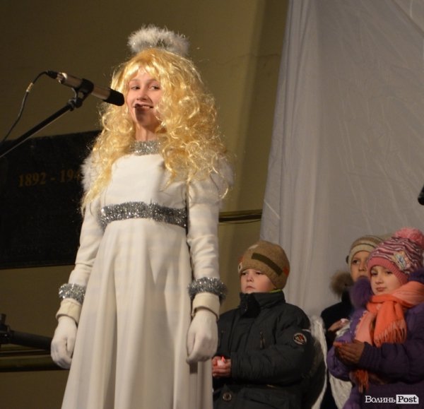 У Луцьку засвітили головні ялинки міста. ФОТО 