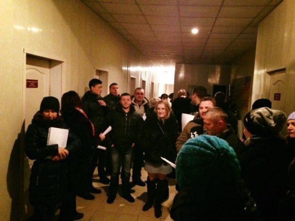 Як у центрі Луцька протестанти святкували Різдво