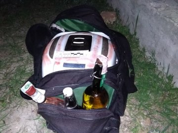 На Волині вночі поліцейські спіймали злодія