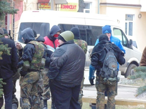 У Нововолинську вітали бійців Волинської сотні. ФОТО