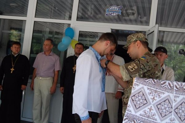 Академія підтримує учасників бойових дій та Революції Гідності. ФОТО