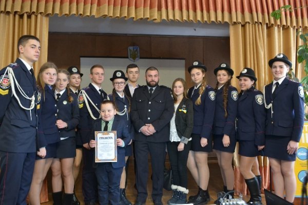 Луцький першокласник створив мультик про патрульну поліцію