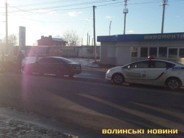 У Луцьку на Конякіна автівка в’їхала в Audi на «євробляхах»