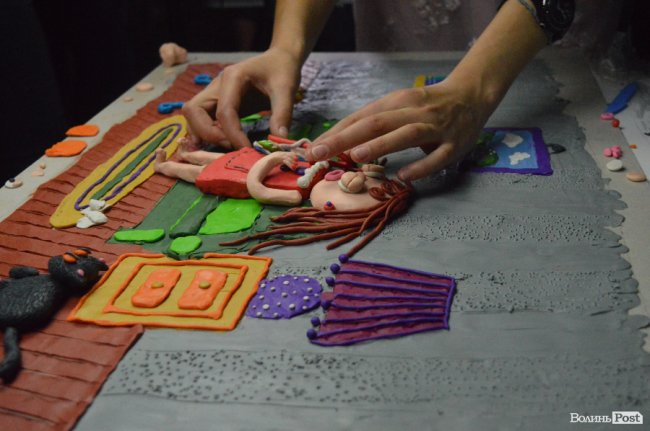 У Луцьку знімають «пластилінову» короткометражку. ФОТО