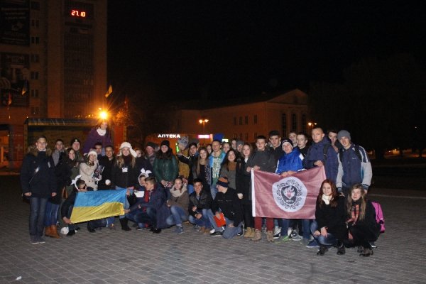 Луцькі студенти провели благодійний квест. ФОТО