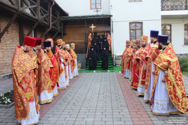 Очільник УПЦ МП відвідав Зимненський монастир