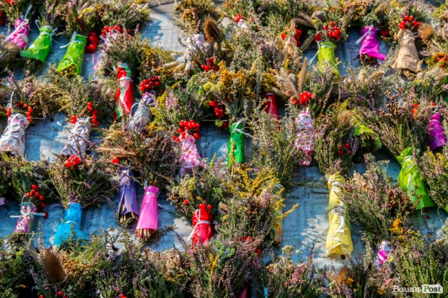 Різнобарв’я квітів та запашний мед: як у Луцьку святять «маковійчики». ФОТО