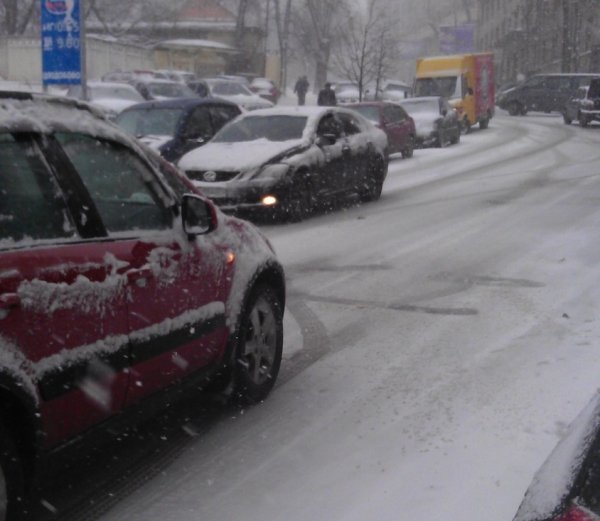 Київ наближається до транспортного колапсу. ФОТО