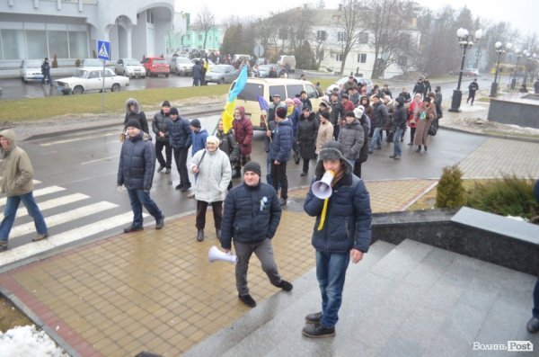 Як Луцьк «тестував» загальний страйк. ФОТО