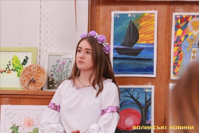 У Луцьку діти воїнів дивували своїми талантами. ФОТО