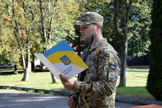 На Волині новобранці-прикордонники склали військову присягу. ФОТО