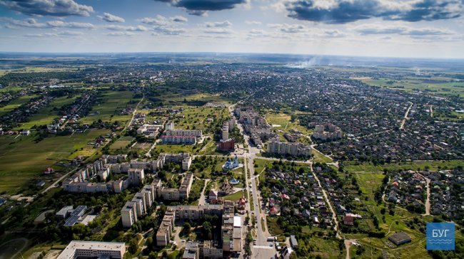 Нововолинськ з висоти. ФОТО. ВІДЕО