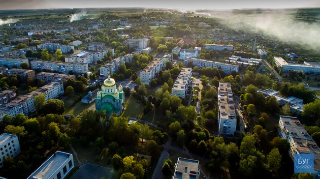 Нововолинськ з висоти. ФОТО. ВІДЕО