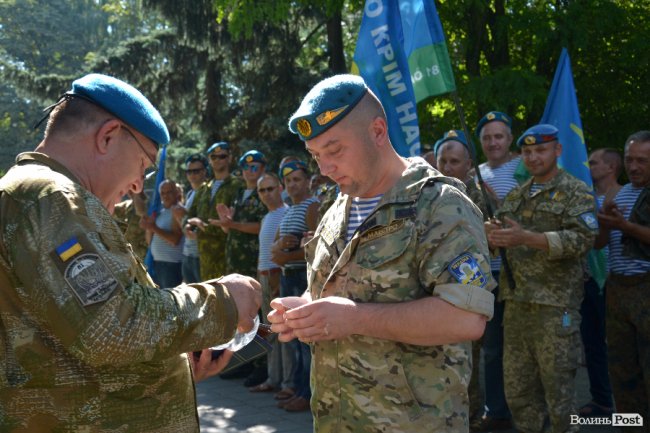«Ніхто крім нас». У Луцьку святкують День десантника