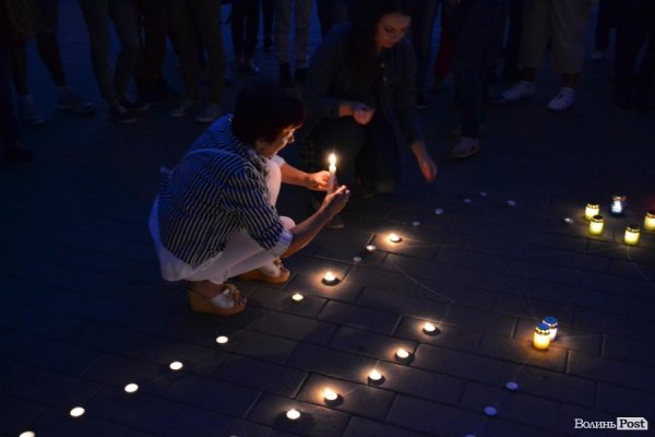 У Луцьку перед Дня Незалежності України вшанували тих, хто віддав за неї життя. ФОТО