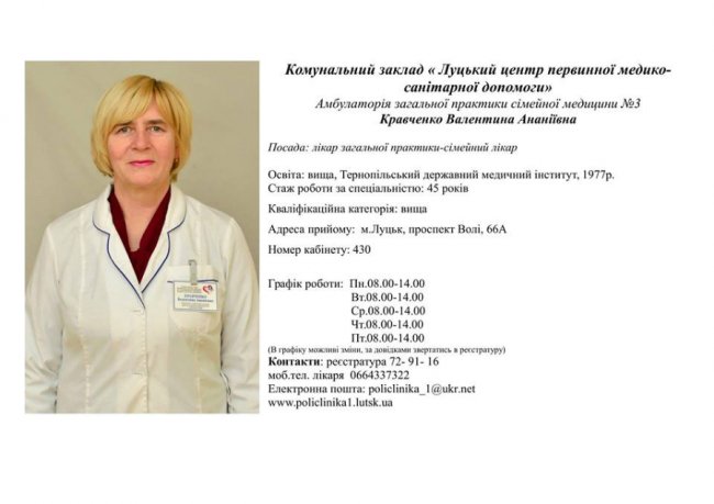 Медреформа у дії: з ким можна підписати декларацію у луцькій поліклініці. ФОТО